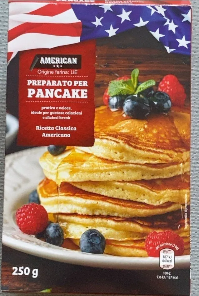 Preparato per pancake