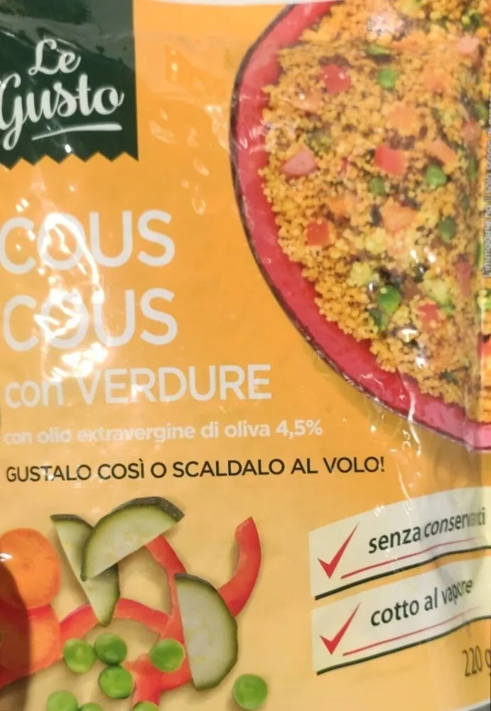Cous cous verdure
