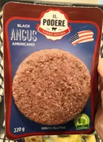Black Angus hamburger