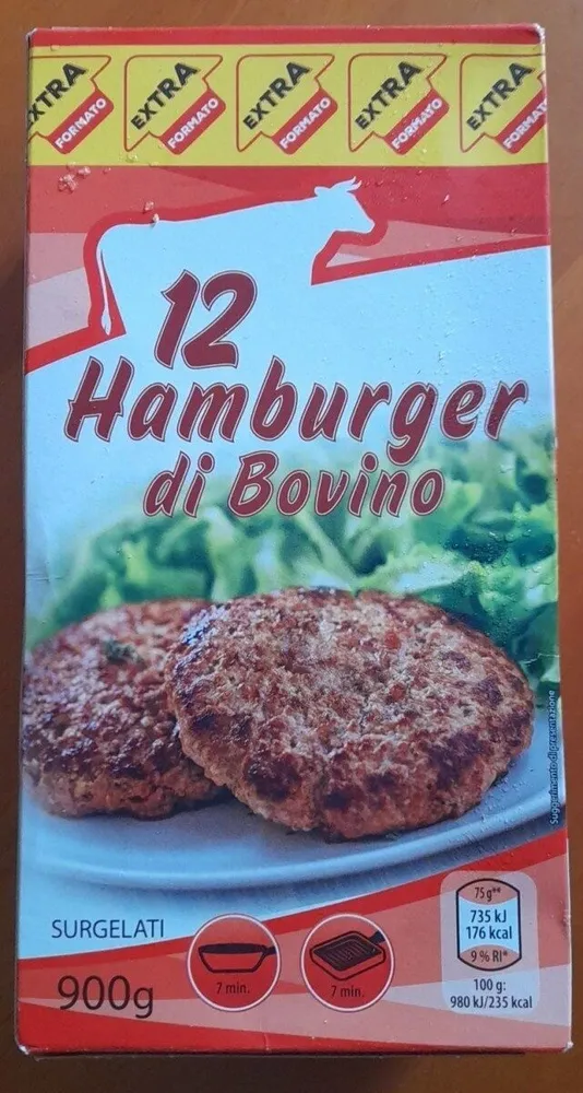 Hamburger di bovino