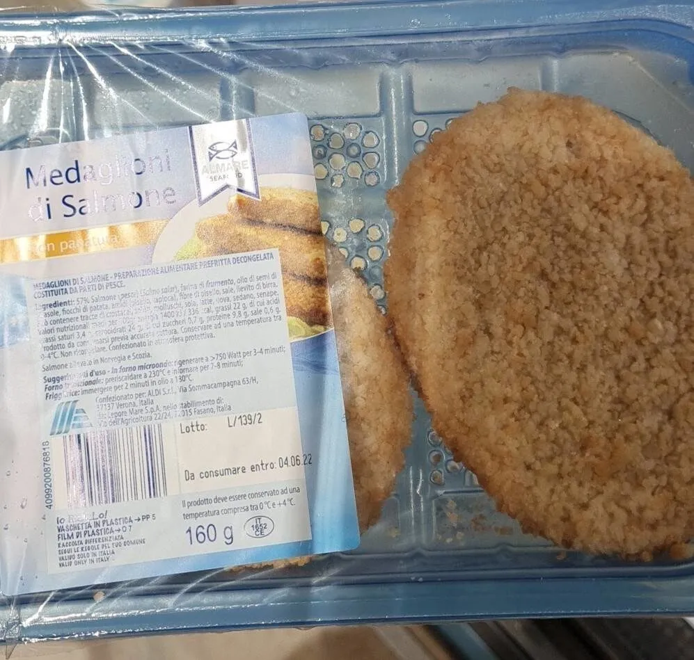 Medaglioni di salmone