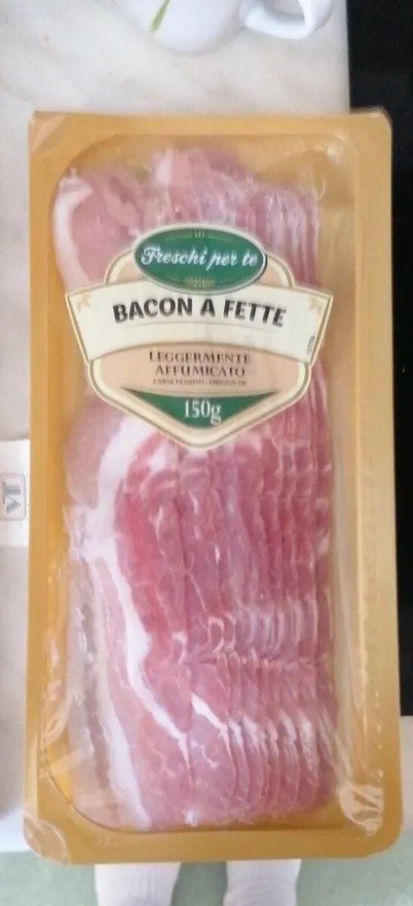 Bacon a fette
