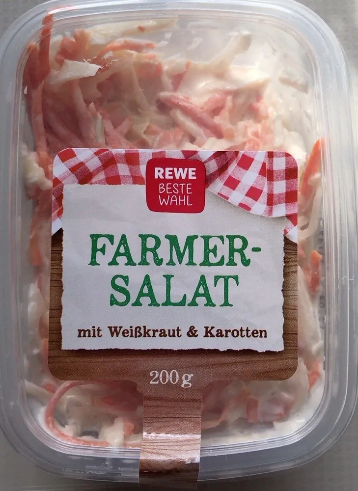 Farmersalat mit Weißkraut & Karotten