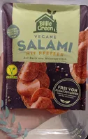 Vegane Salami mit Pfeffer