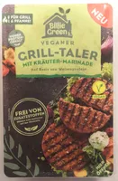 Veganer Grill-Taler mit Kräuter-Marinade