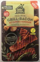 Veganer Grill-Bacon mit Paprika-Marinade