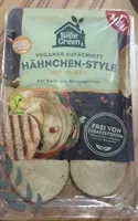 Veganer Aufschnitt Hähnchen Style mit Curry