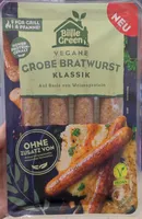 Vegane Grobe Bratwurst klassik