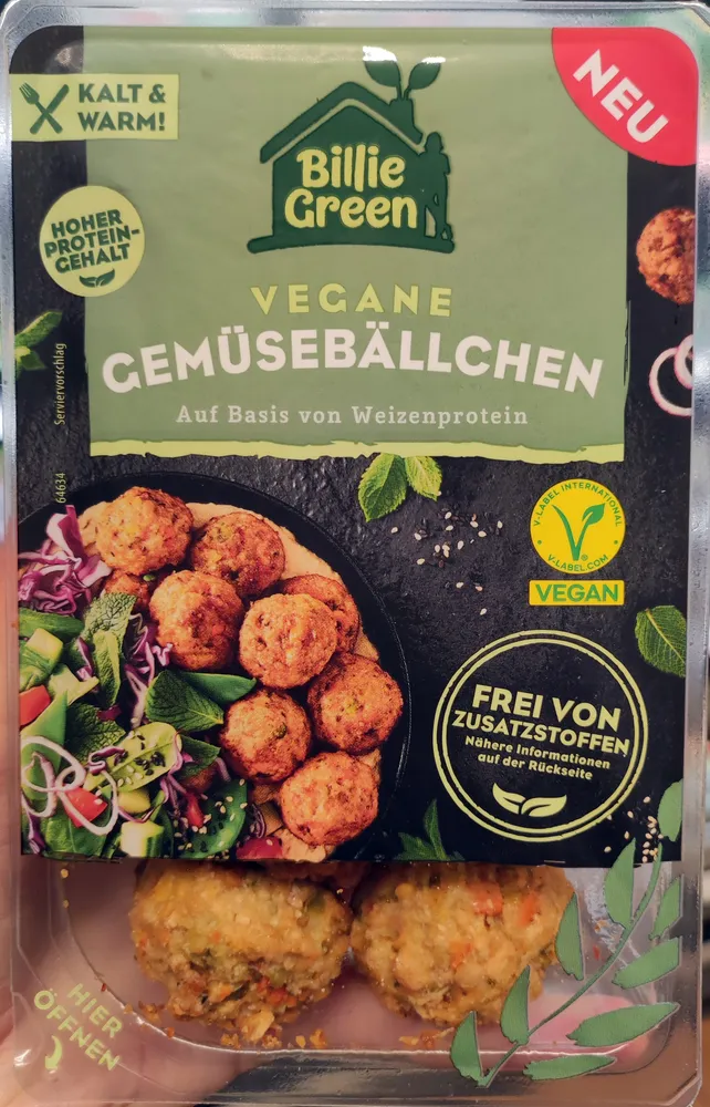 Vegane Gemüsebällchen