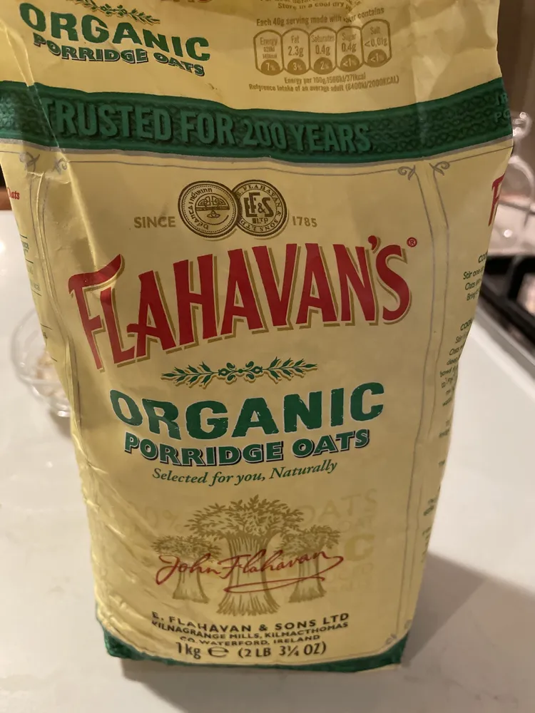 ORGANIC PORRIDGE OATS