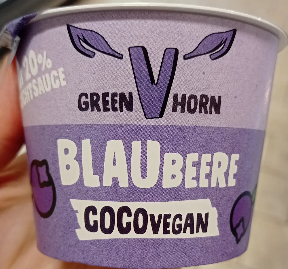 Blaubeere coco vegan