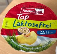 Joghurterzeugnis mit 10 % Fruchtzubereitung, Wärmebehandlung, 3,5 % Fett im Milchanteil. Laktosefrei