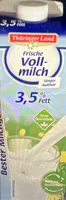Frische Vollmilch länger Haltbar 3,5% Fett