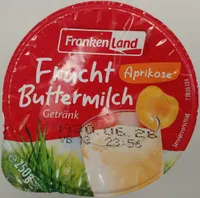 Frucht Buttermilch Getränk Aprikose