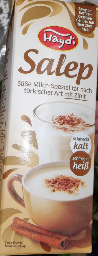 Salep (Milch-Drink mit Zimt)