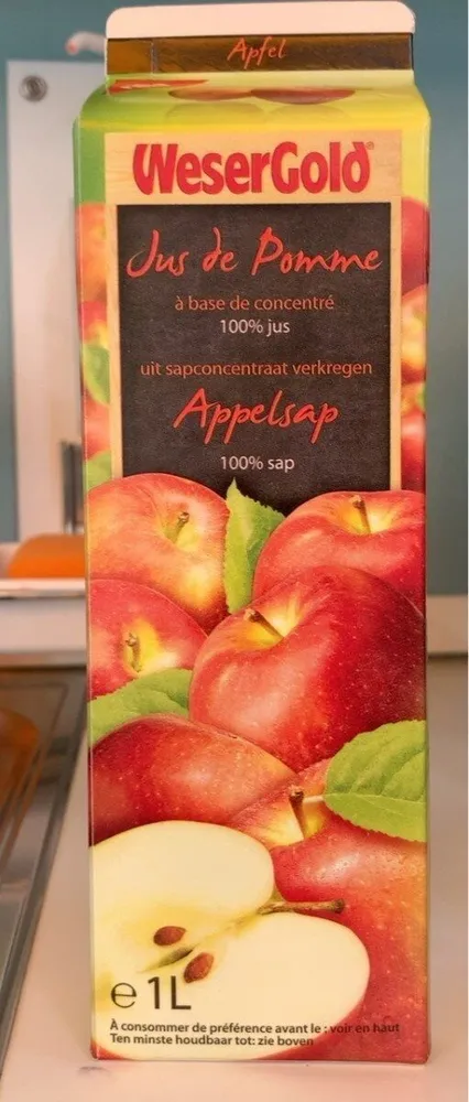 Jus de pomme Apfelsaft
