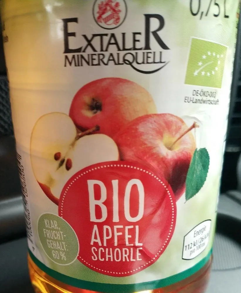 Bio Apfelschorle
