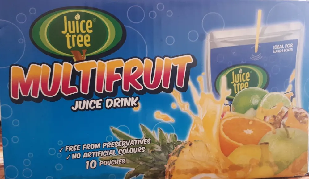Multifruit juice drink