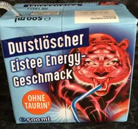 Durstlöscher Eistee energy gescack