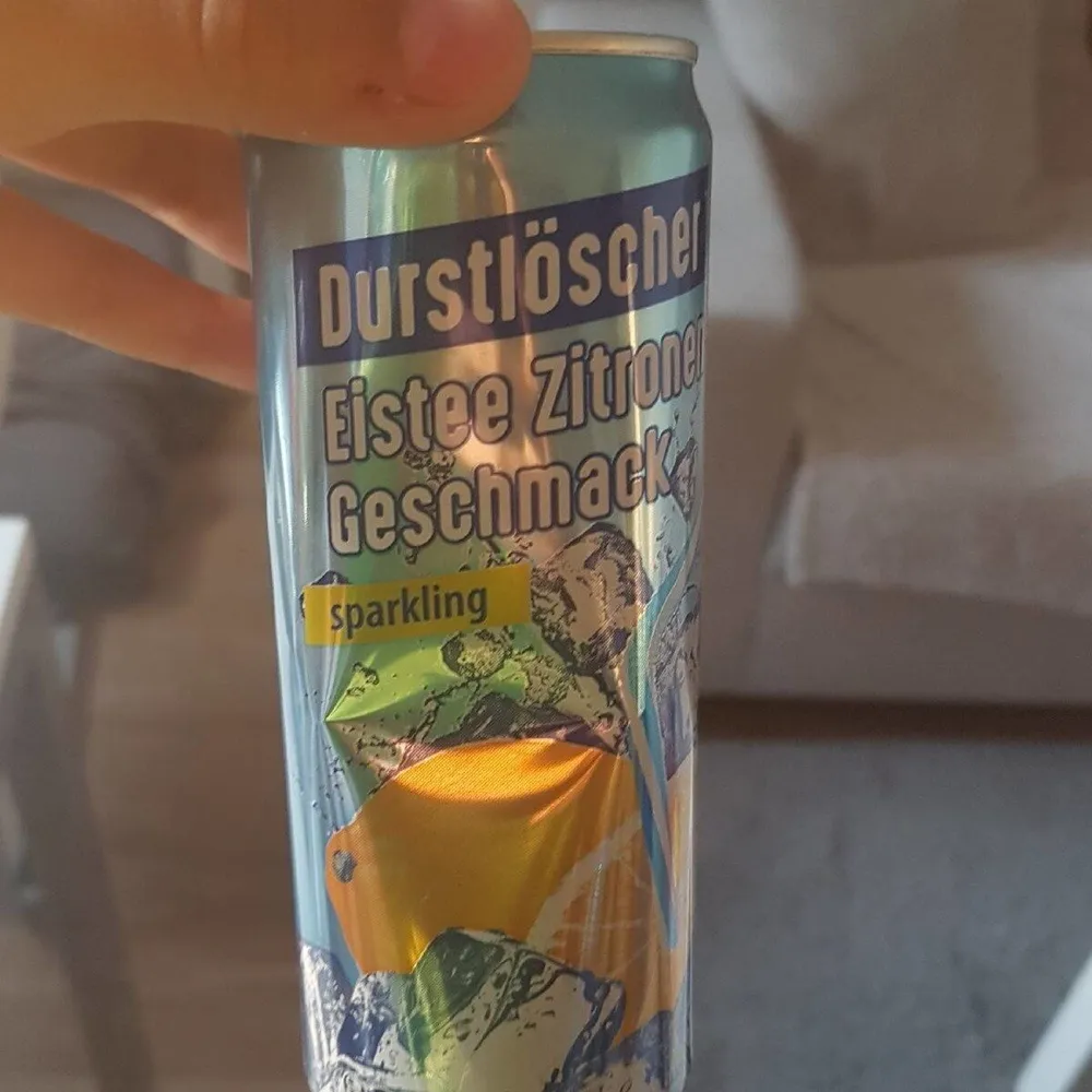 Eistee Zitronen-geschmack sparkling