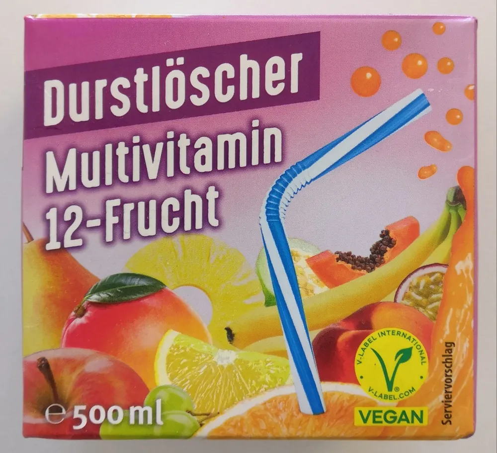 Durstlöscher Multivitamin 12-Frucht