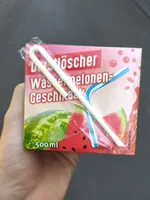 Apfel-Erfrischungsgetränk mit Wassermelonengeschmack