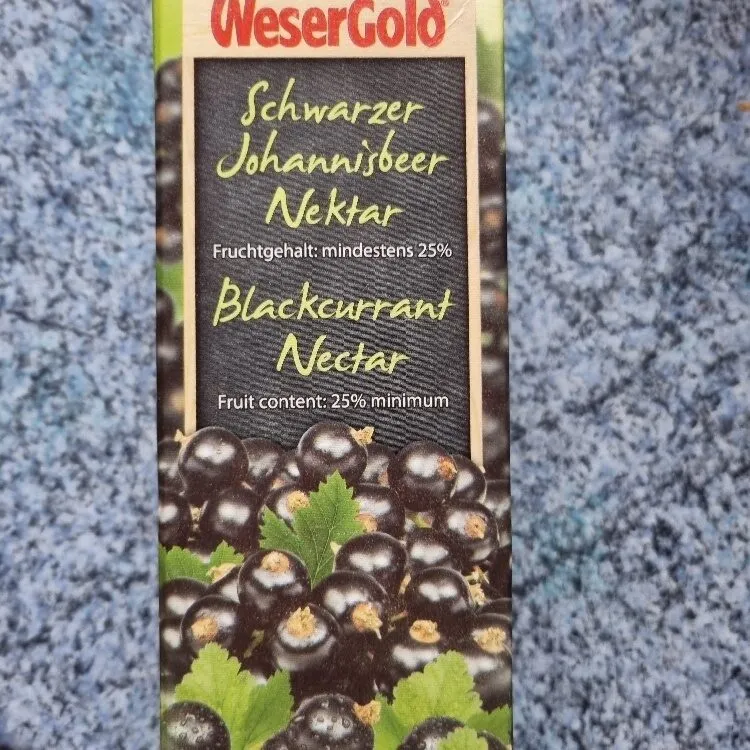 Schwarzer Johannesbeer Nektar
