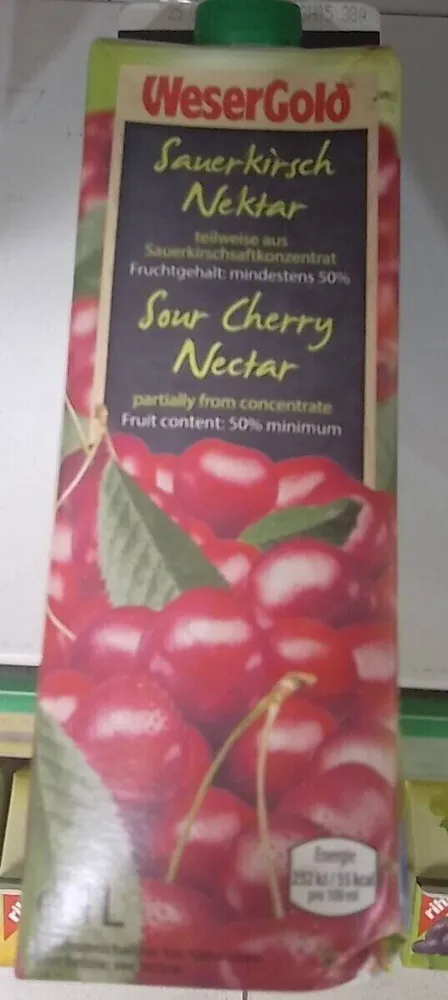 sour cherry nectar
