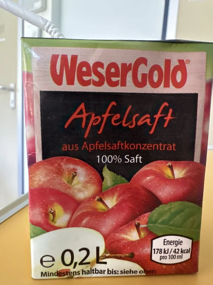 Weser Gold Apfelsaft
