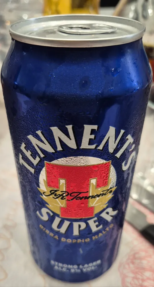Tennent's super birra doppio malto