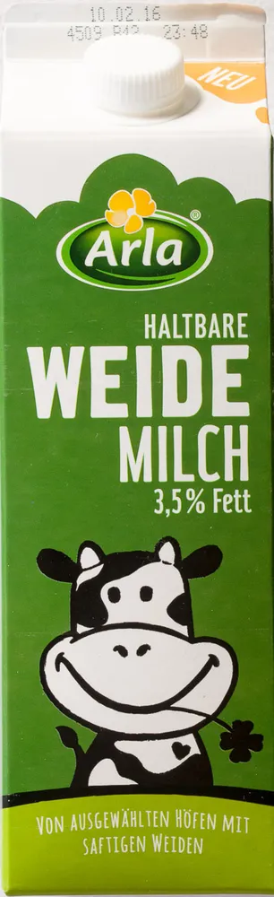Haltbare Weidemilch 3,5% Fett