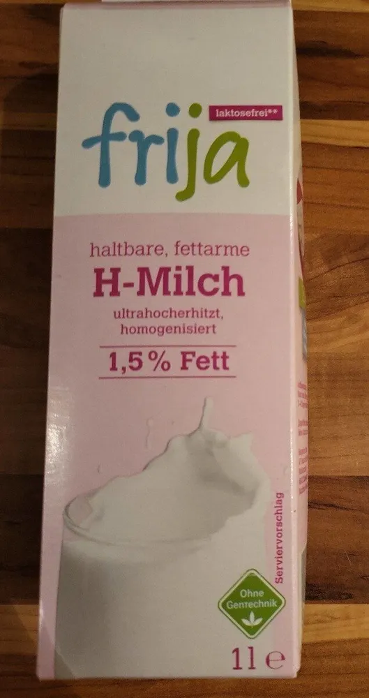 laktosefreie H Milch fettarm