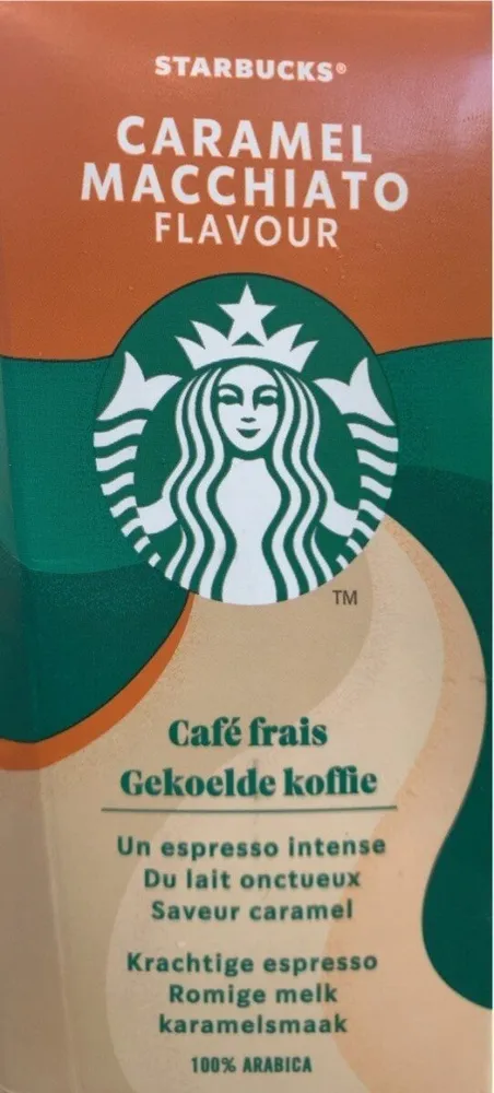 Caramel Macchiato Flavour Chilled Coffee