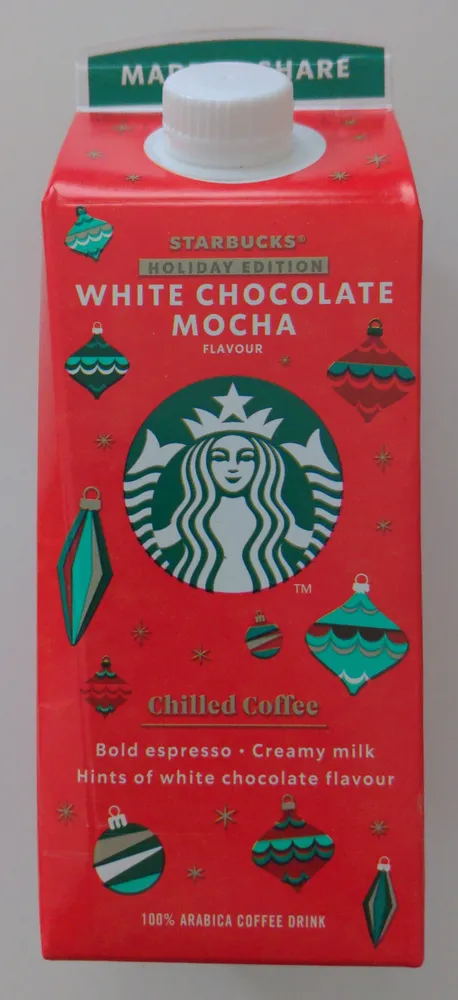 White chocolate mocha flavour