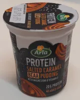 Protein salted caramel BCAA pudding