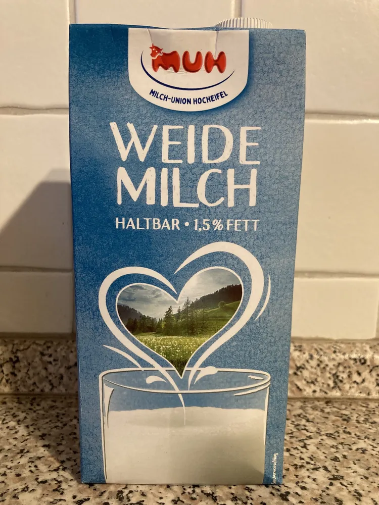 Weidemilch Haltbar 1,5 % Fett