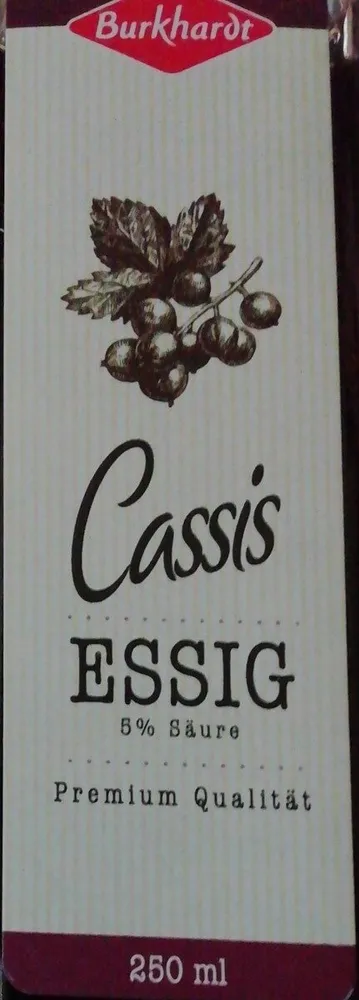 Vinaigre de cassis