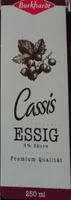Vinaigre de cassis