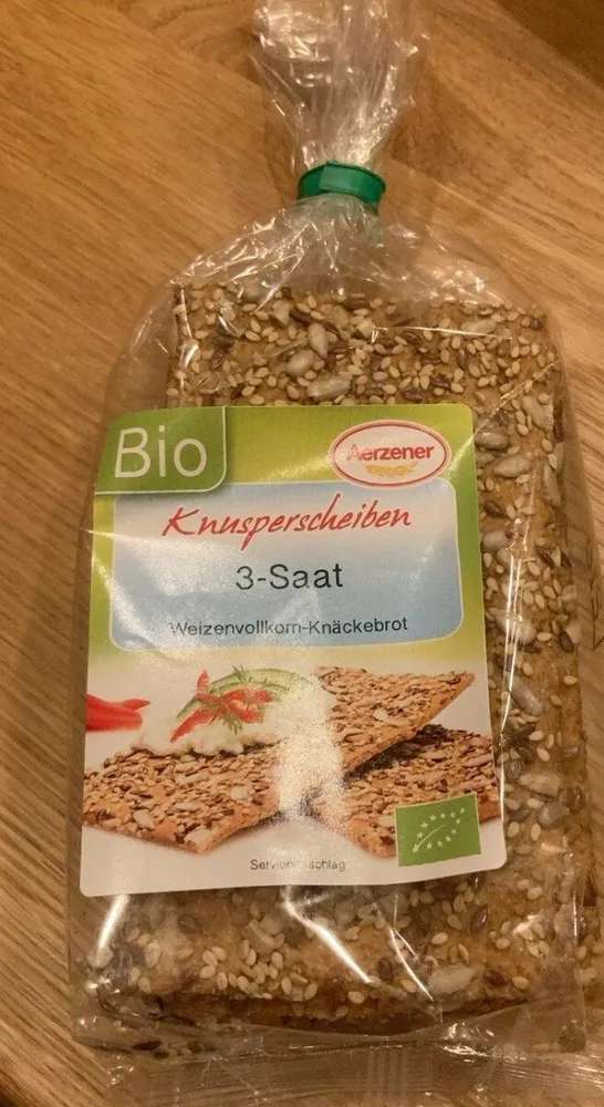 Bio 3 Saat, Weizenvollkorn Knäckebrot