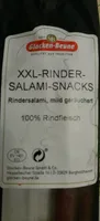 XXL RINDER SALAMI SNACKS