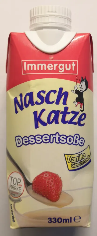 Naschkatze Dessertsoße