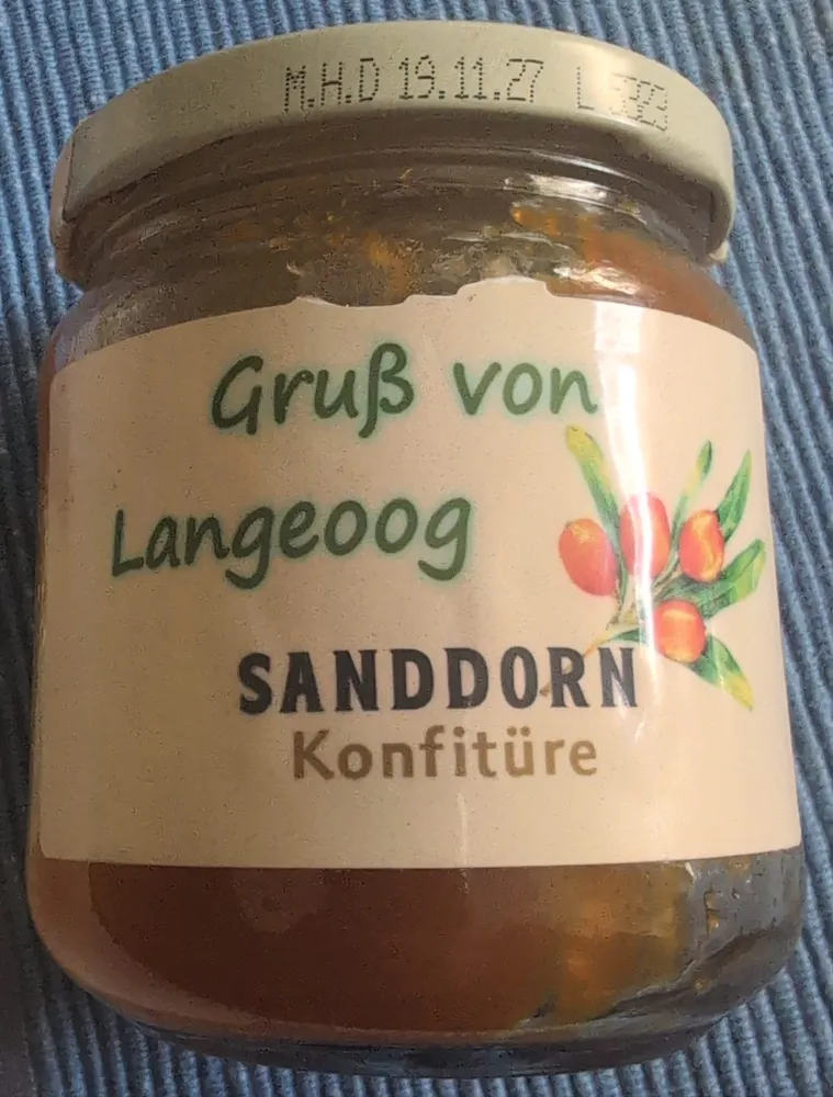 Sanddornkonfitüre