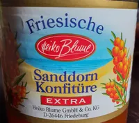 Friesischen Sanddorn Konfitüre