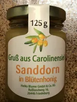 Sanddorn in Blütenhonig