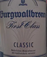 Natürliches Mineralwasser