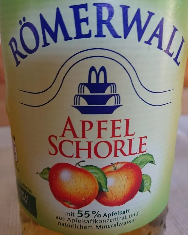 Römerwall Apfelschorle
