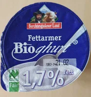 Fettarmer Bioghurt 1,7%