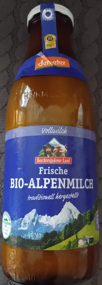 Frische Bio-Alpenmilch 3,8%
