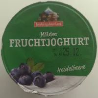 Milder Fruchtjoghurt - Heidelbeere