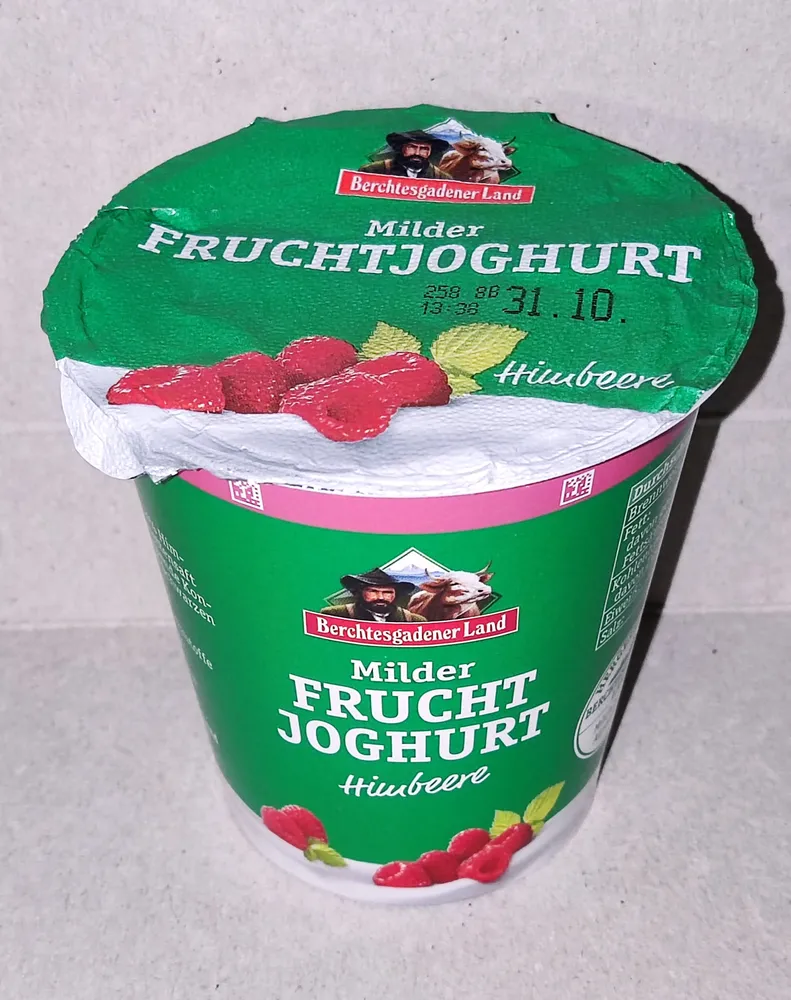 Milder Fruchtjoghurt - Himbeere